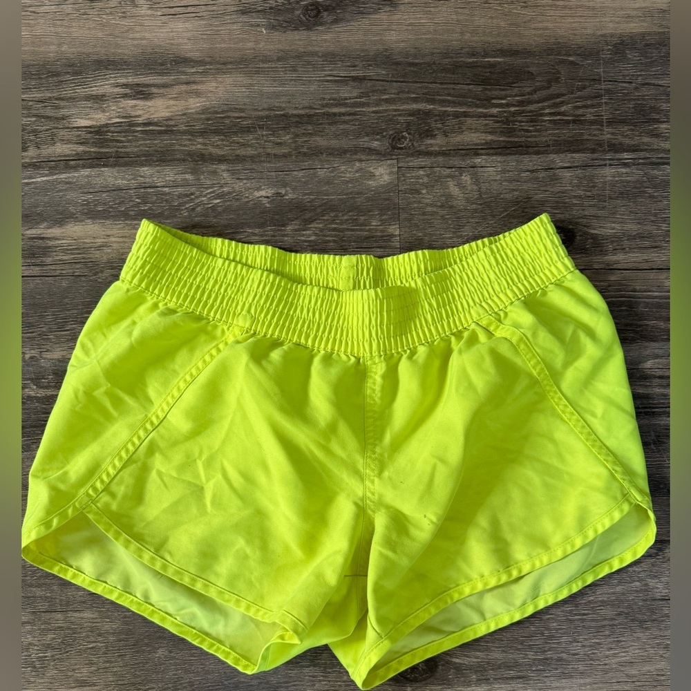 Neon Yellow Women's Sport Shorts